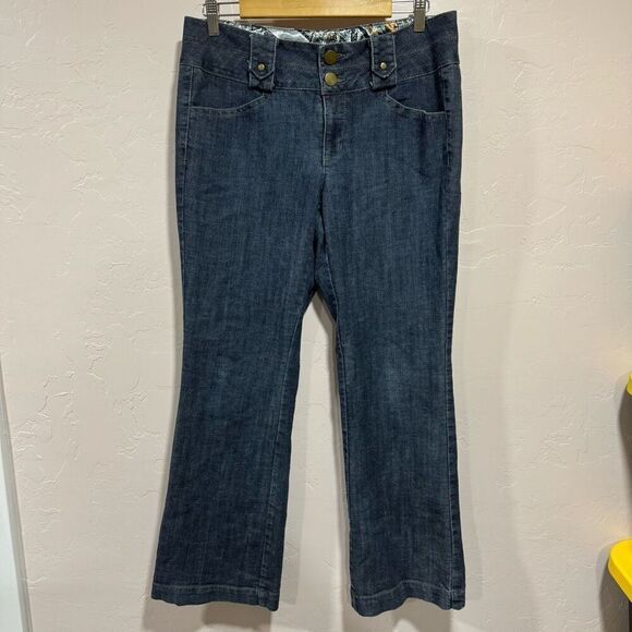 JW Style Size 12 Denim Jeans Bootcut - Picture 1 of 8